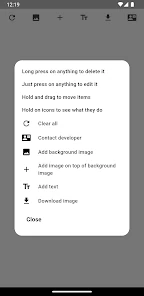 Prikaz aplikacije Image Wizard Creator